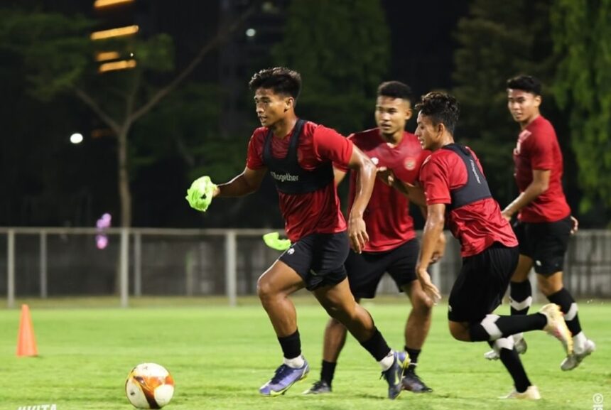 turunminum.id Tiba di Kamboja, Timnas U-22 Indonesia Langsung Geber Persiapan Lawan Filipina