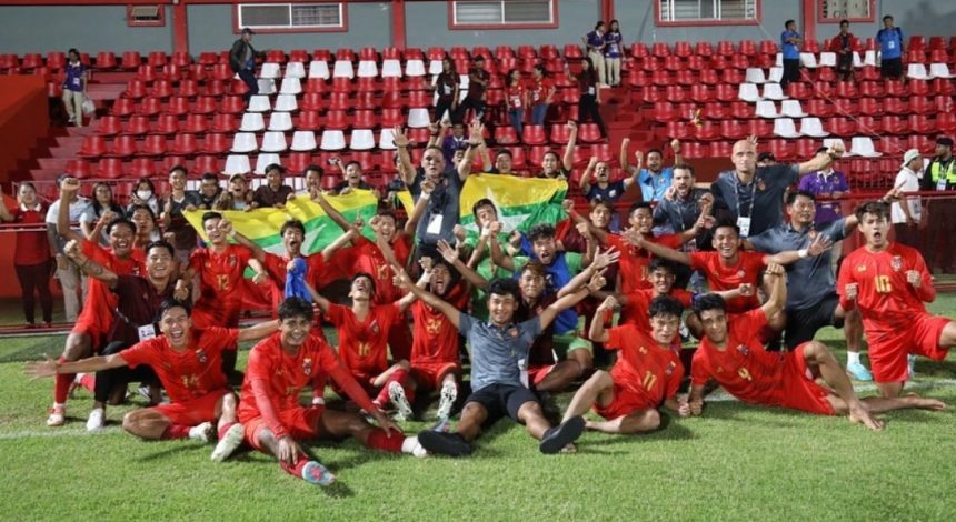 turunminum.id Timnas Myanmar U-22 Berhasil Lolos ke Semifinal Pasca Bungkam Timnas Filipina U-22