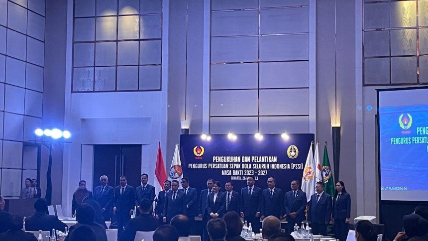 turunminum.id KONI Lantik Erick Thohir jadi Ketua Umum PSSI Periode 2023-2027