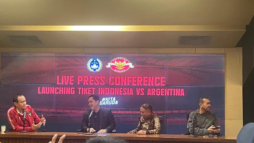 turunminum.id Harga Tiket Indonesia Lawan Argentina Paling Murah Rp 600 Ribu