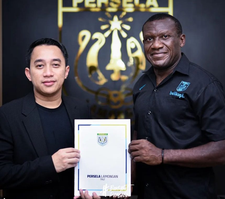 turunminum.id Belum Habis, Herman Dzumafo Resmi Dikontrak Persela Lamongan