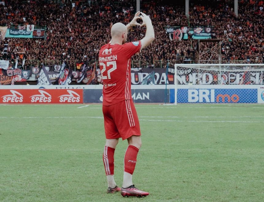turunminum.id Cari Tantangan Baru, Michael Krmencik Berpisah dengan Persija Jakarta