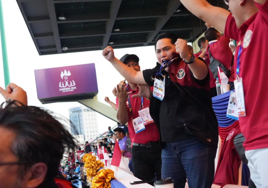 turunminum.id Timnas Indonesia Raih Emas, Erick Thohir Sebut Kamboja Awal Perjalanan Sepak Bola
