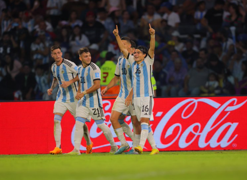 turunminum.id Dapat Kartu Merah, Timnas Argentina U-20 Menang 3-0 Lawan Guatemala