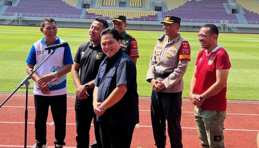 turunminum.id Solo Jadi Tuan Rumah Kualifikasi AFC U23, Erick Thohir, Harus Jaga Kepercayaan Internasional