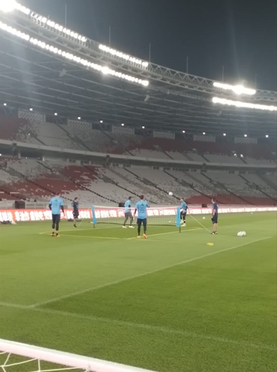 turunminum.id Canda Gurau Pemain Timnas Argentina di Sesi Latihan Terbuka