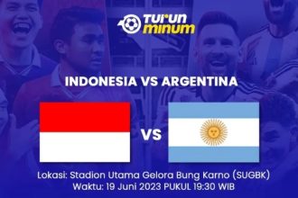 turunminum.id PSSI Resmi Jual Tiket Indonesia Vs Argentina Hari Ini, Berikut Cara Membelinya