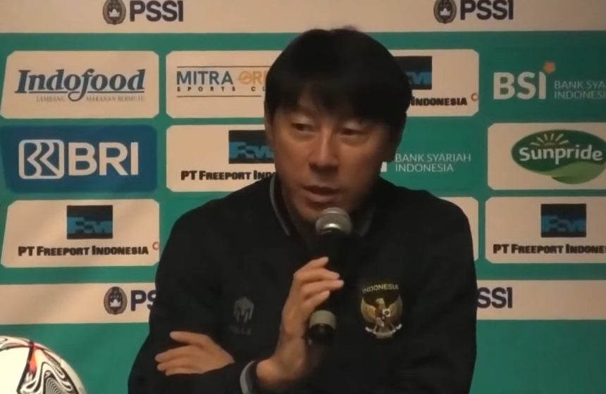 turunminum.id Shin Tae-yong Sebut Laga Indonesia Vs Palestina Sebagai Tolak Ukur Hadapi Piala Asia 2023