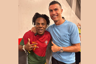 turunminum.id IShowSpeed Akhirnya Bertemu Cristiano Ronaldo Dengan Bantuan Leao