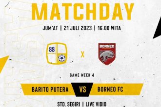 turunminum.id Prediksi Skor dan Susunan Pemain Borneo FC Vs Barito Putera di Liga 1 2023/2024, Live 21 Juli di Vidio