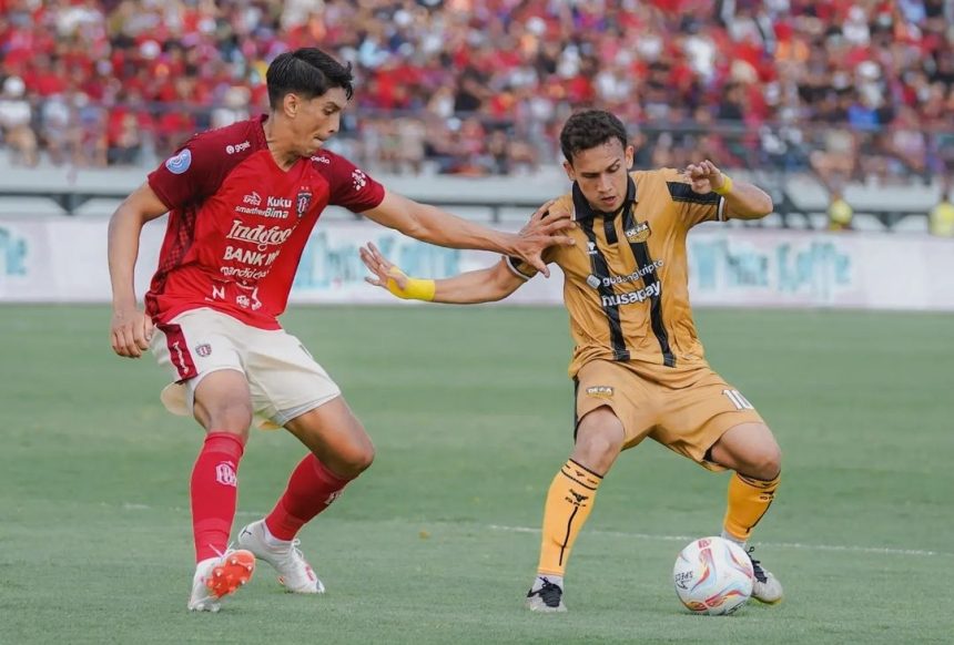 turunminum.id Hasil Babak Pertama Bali United Vs Dewa United, Serdadu Tridatu Masih Ditahan Imbang