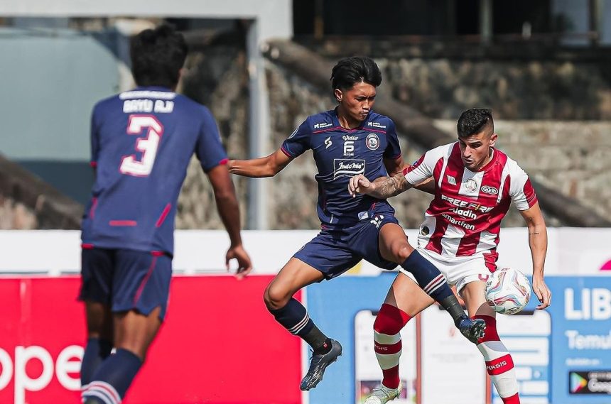 turunminum.id Hasil Babak Pertama Persis Solo Vs Arema FC, Laskar Sambernyawa Tertinggal Satu Gol