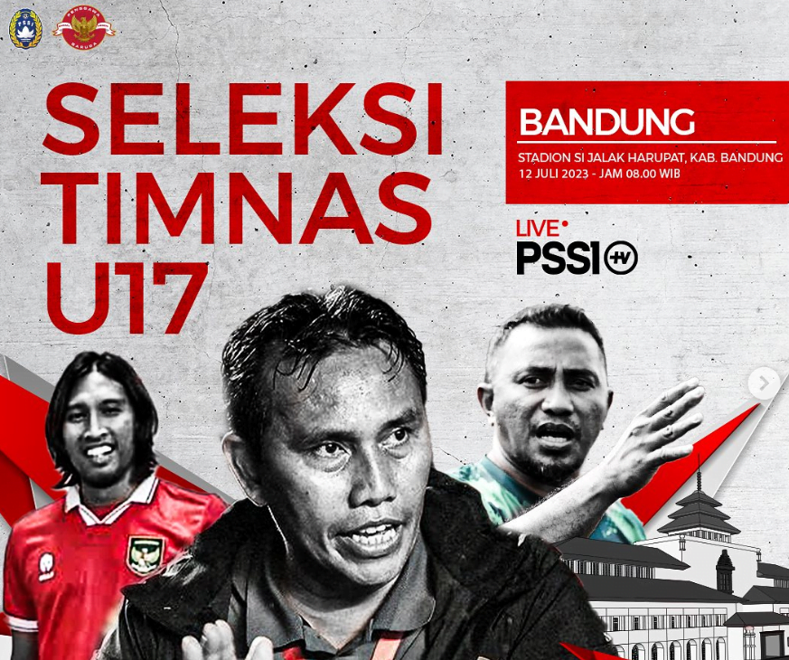 turunminum.id Seleksi Timnas U17 2023, Bandung Kota Pertama Cari Talenta Sepak Bola Muda