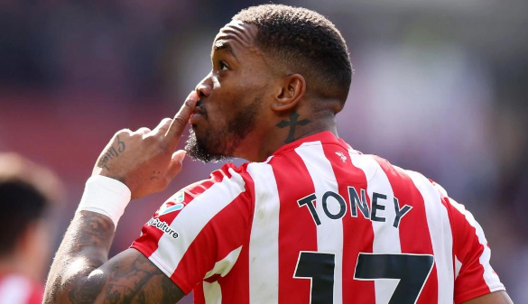 turunminum.id Arsenal dan Chelsea Berebut Ivan Toney, Brentford Langsung Pasang Harga Tinggi