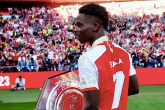 turunminum.id Bukayo Saka Dipastikan Absen Bela Timnas Inggris Pada Dua Laga ke Depan