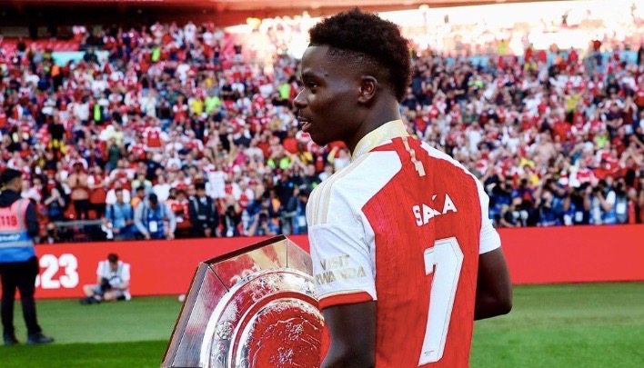 turunminum.id Bukayo Saka Dipastikan Absen Bela Timnas Inggris Pada Dua Laga ke Depan