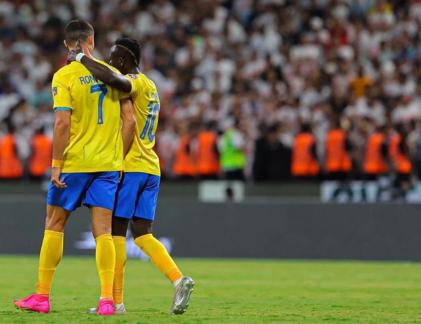 turunminum.id Sadio Mane Puji Cristiano Ronaldo Setelah Berhasil Selamatkan Al Nassr
