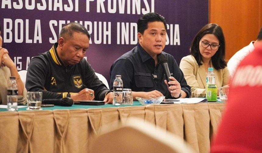 turunminum.id Erick Thohir Minta Bima Sakti Agar Timnas Indonesia U-17 Sudah Terbentuk Pekan Depan