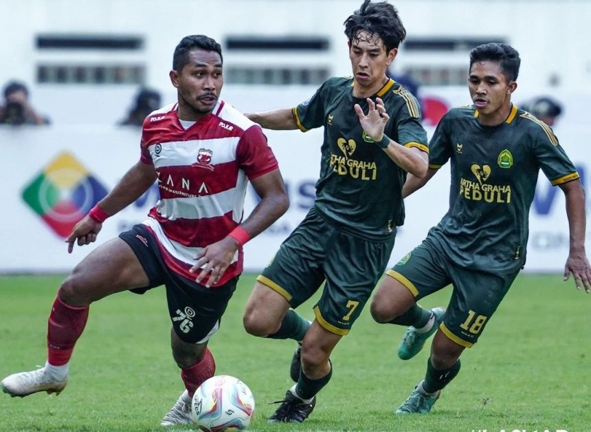 turunminum.id Persikabo 1973 Kena Bantai di Rumah Sendiri, Madura United Menang 0-3