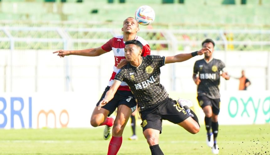 turunminum.id Madura United Ditahan Imbang oleh Bhayangkara FC, Laga Berakhir Tanpa Gol