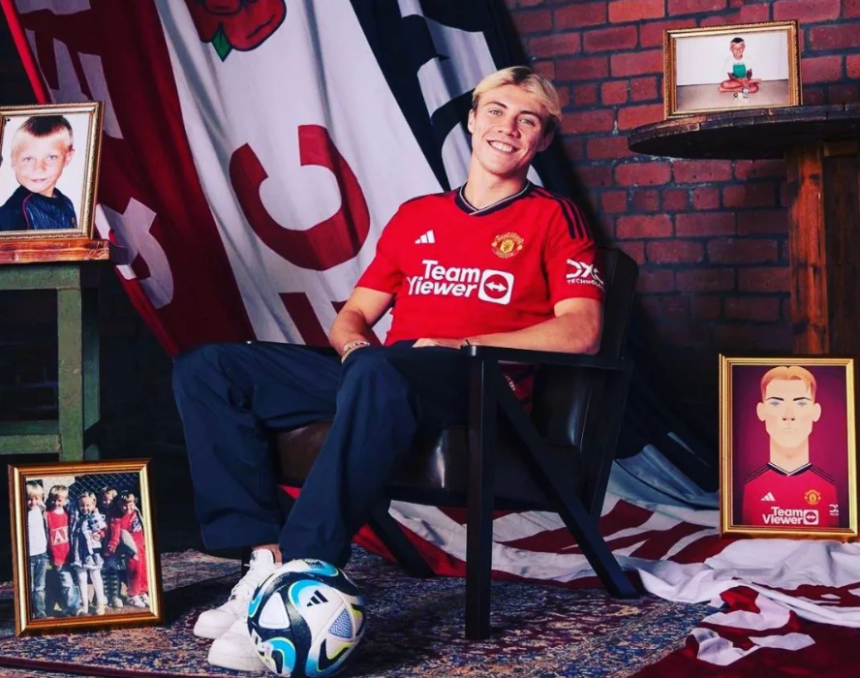 turunminum.id Rasmus Hojlund Terang Terangan Idolakan Manchester United Sejak Kecil