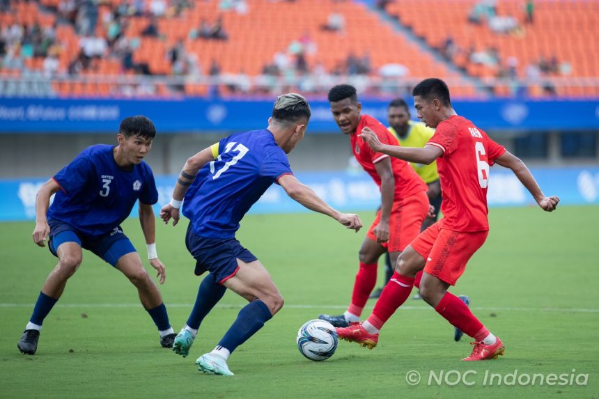 turunminum.id Timnas U24 Indonesia Tumbang dari Taiwan U24 di Asian Games 2022, Garuda Muda Kalah 0-1