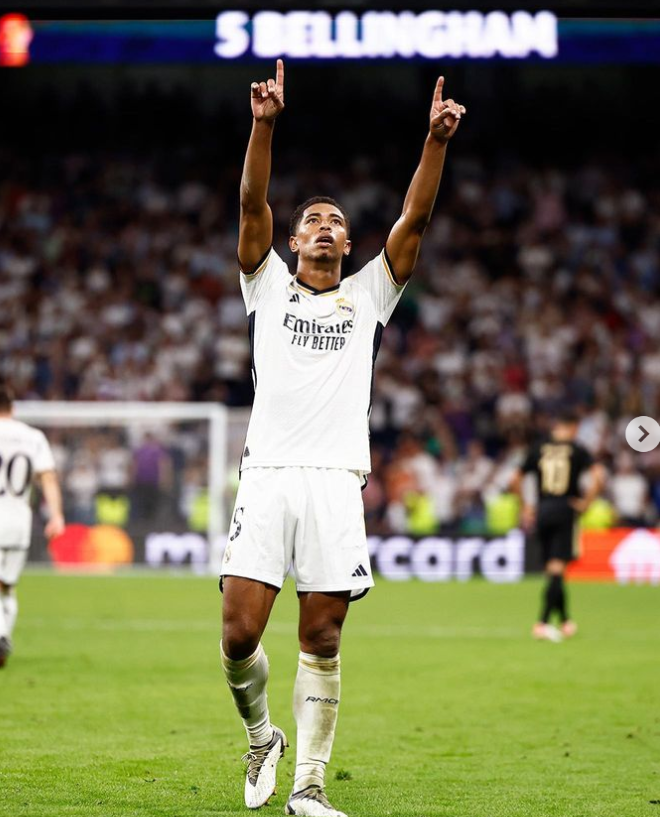 turunminum.id Jude Bellingham Buka Kemenangan Timnya di Liga Champions UEFA 2023