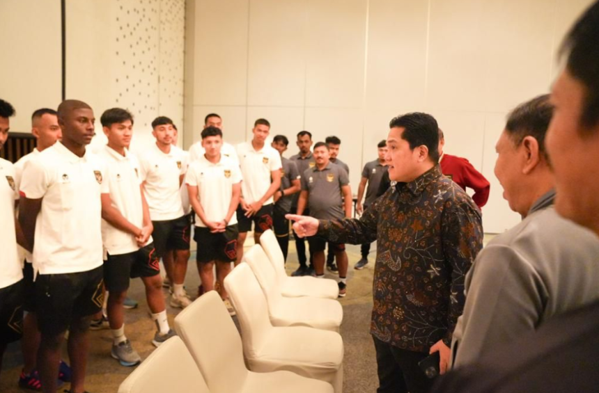 turunminum.id Jelang Asian Games 2023 di Hangzhou, Erick Thohir Minta Tunjukan Nyali dan Mental Indonesia  