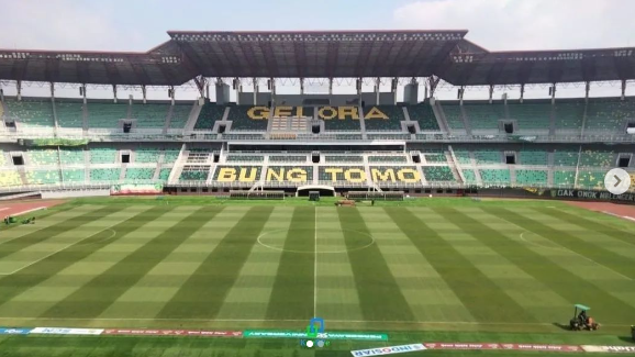 turunminum.id Surat Renovasi Stadion Gelora Bung Tomo dari PUPR Buyarkan Persiapan Persebaya Kontra Arema FC 