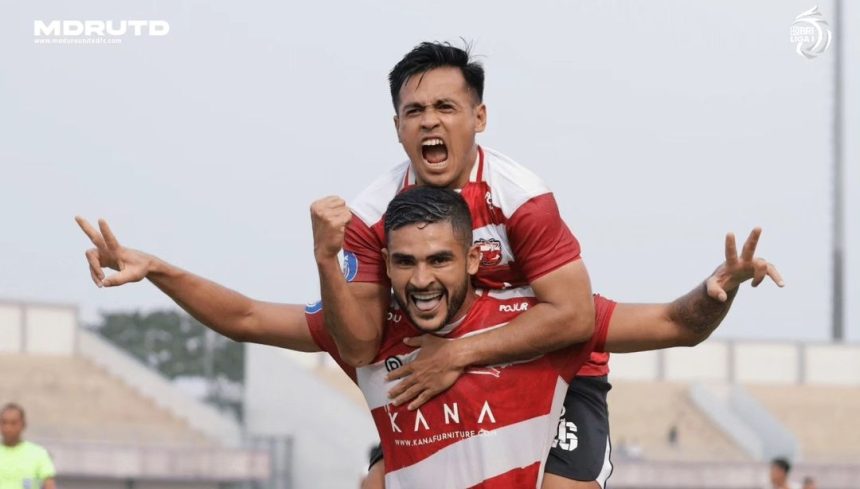 turunminum.id Madura United Taklukkan Sang Tuan Rumah Persita Tangerang dengan Skor 1-3