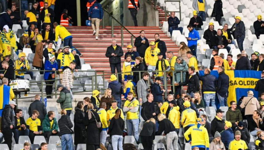 turunminum.id Teror di Stadion King Baudouin Brussels, 2 Suporter Swedia Tewas