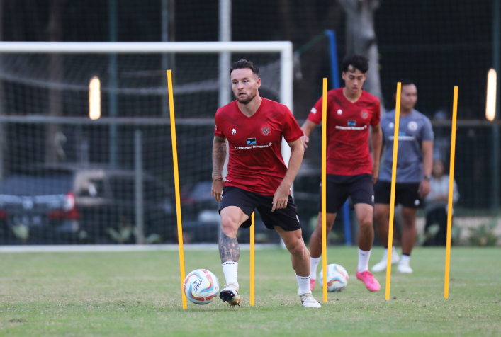 turunminum.id Marcelino Ferdinan Gabung Latihan Perdana Timnas Indonesia bersama Shin Tae-yong 