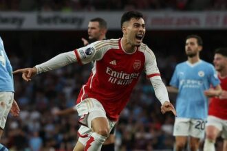 turunminum.id Arsenal Taklukkan Manchester City, The Gunners Bertengger di Posisi Kedua Klasemen Sementara Premier League