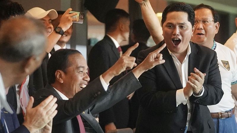 Ketua Umum PSSI Erick Thohir tetap bangga dengan perjuangan Timnas Indonesia U17 meski harus mengakui keunggulan Maroko U17 di Piala Dunia U17 2023.