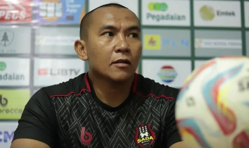 turunminum.id Asisten Pelatih Sada Sumut FC Pastikan Anak Asuhnya Akan Tampil Menyerang saat Hadapi Sriwijaya FC