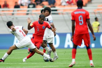 Timnas U17 Inggris berhasil menang telak lawan Kaledonia Baru dengan skor 10-0. Penyerang Inggris sekaligus pemain Manchester City U21 Justin Oke Oboavwoduo mengatakan, 10 gol seperti kemenangan besar, dan dia berharap dapat tembus skuad tim tersebut suatu hari nanti.