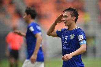 Tendangan Gol Pemain Timnas Uzbekistan U17 Lazizbek Mirzaev Terinspirasi dari Cristiano Ronaldo