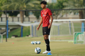 Arkhan Kakak Mengikuti Pemusatan Latihan Bersama Tim U-20 di Aspire Academy Qatar. (Foto:PSSI)