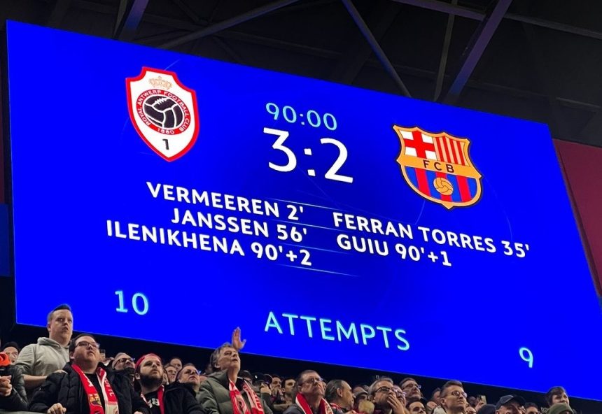 turunminum.id Blunder Oriol Romeu Membuat Barcelona Menelan Kekalahan saat Hadapi Royal Antwerp
