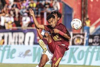 Potret Laga Persik Kediri Vs PSM Makassar (foto: Instagram)