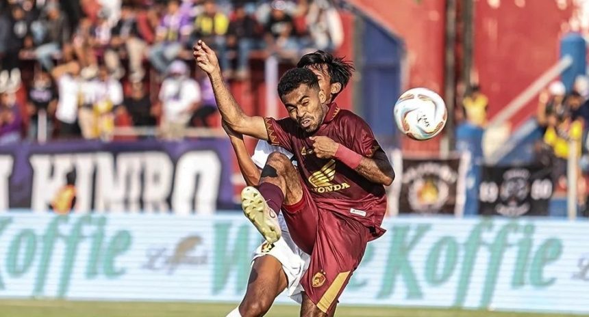 Potret Laga Persik Kediri Vs PSM Makassar (foto: Instagram)