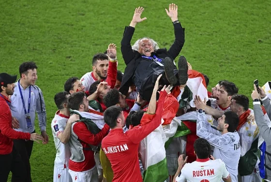 turunminum.id Bersama Mantan Pelatih PSM Makassar, Tajikistan Mengukir Sejarah Masuk Babak 8 Besar Piala Asia 2023