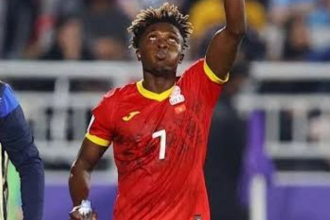 Joel Kojo jadi pembicaraan publik lantaran aksi heroiknya mencetak gol mampu membawa Timnas Indonesia masuk 16 besar Piala Asia 2023. (Foto: Instagram/tag)