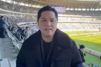 Erick Thohir di Piala Asia 2023