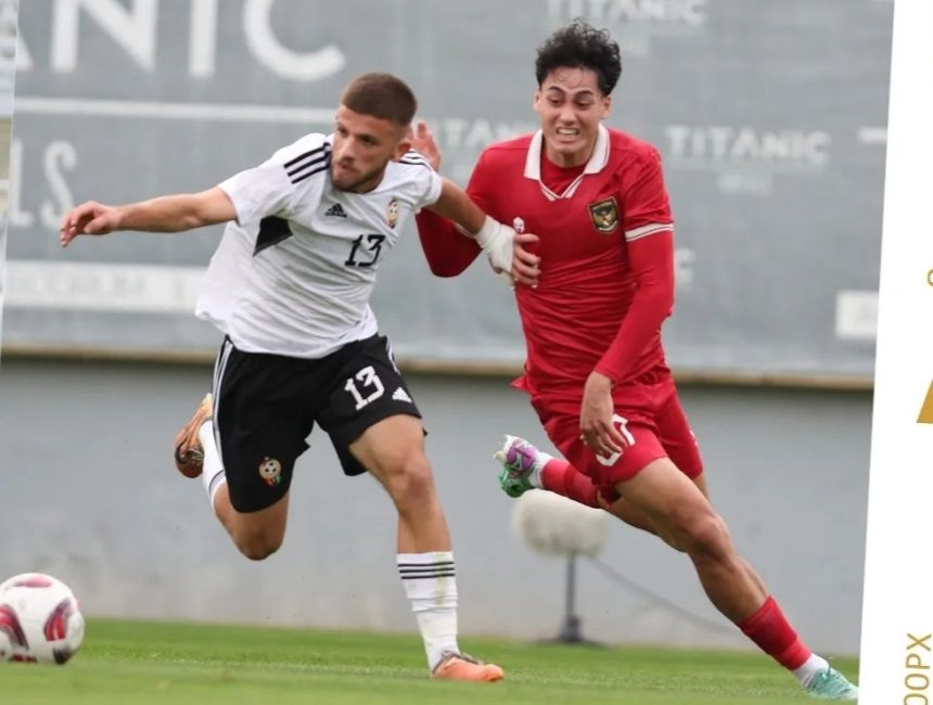 turunminum.id Hasil Laga Uji Coba Indonesia Vs Libya, Skuad Garuda Kalah Telak Skor 0-4