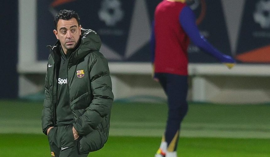 turunminum.id Xavi Hernandez Pede Berat Barcelona Akan Kalahkan Real Madrid di Final Piala Super Spanyol 2023