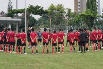 Pemusatan latihan Timnas Indonesia U-16 di Jakarta