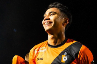 Marselino Ferdinan Pemain KMSK Deinze. (Foto:Instagram)