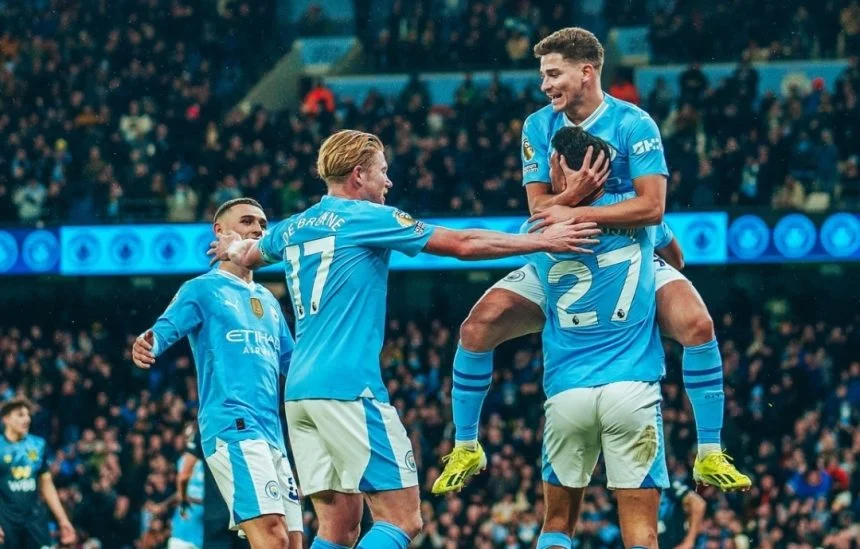 turunminum.id Manchester City Kalahkan Burnley Skor 3-1, The Citizens Naik Peringkat 2 Klasemen