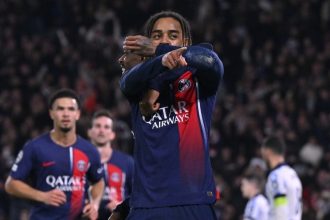 turunminum.id Hasil Laga PSG Vs Real Sociedad di 16 Besar Liga Champions 2023/2024, Les Parisiens Unggul 2-0